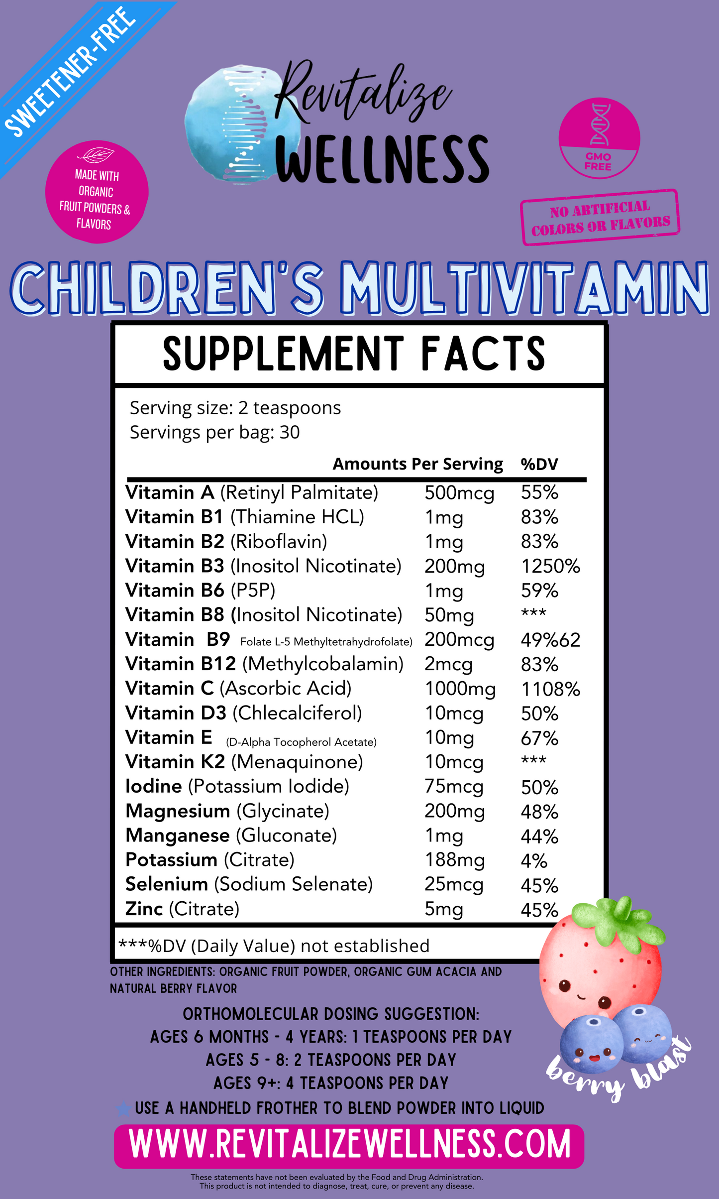 Children's Multivitamin - 150 grams