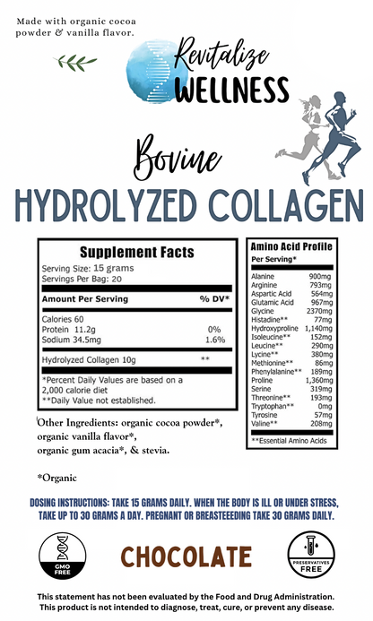 Hydrolyzed Grass-fed Collagen - 300 grams