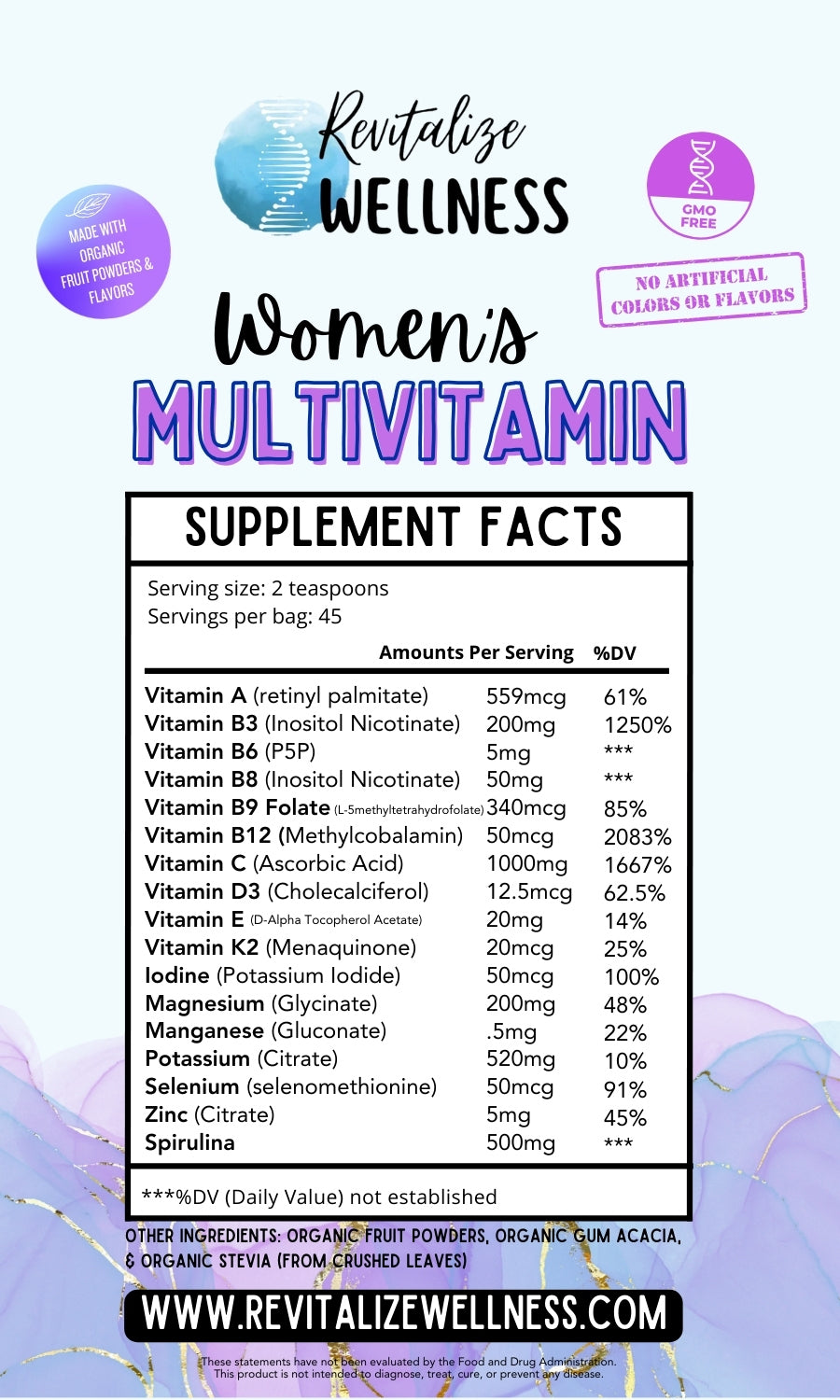 Women’s Defense Multivitamin - 45 Servings
