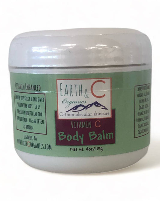 Earth & C Organics Vitamin C Body Balm - 4oz