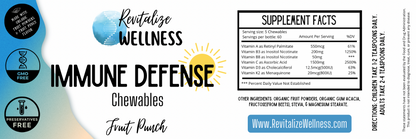 Chewable Immune Defense  - 60 Servings