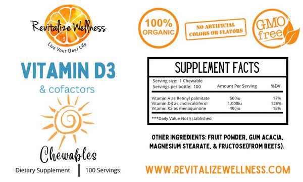 Vitamin D3 Chewables
