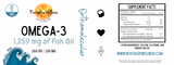 Omega-3 Fish Oil 360 EPA / 240 DHA - 90 Servings